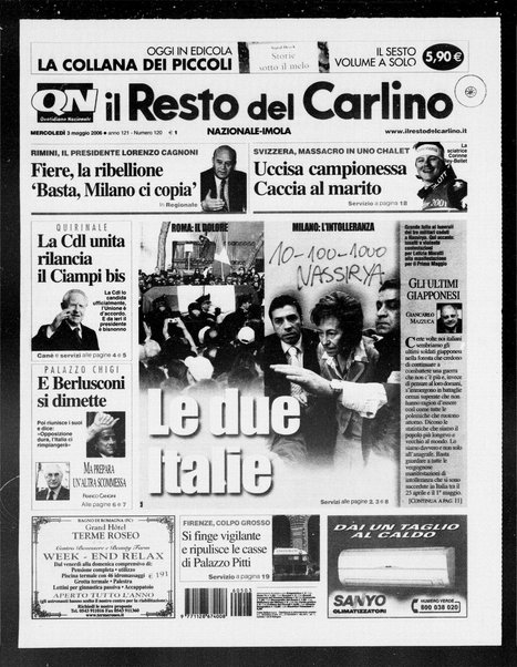 Il Resto del Carlino : giornale dell'Emilia